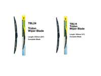 Tridon TBL24 + TBL14 Wiper Blade Kit Fits Toyota Yaris