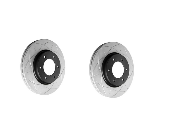 Bendix BR2137 Ultimate Brake Disc Rotor Front 332 mm Pair Fits Ford Everest 2015 - 2022