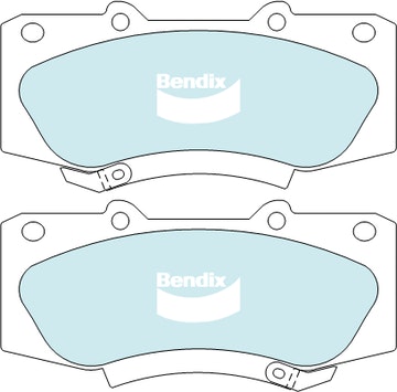 Front Brake Pads Set For Toyota Hilux SR5 Bendix DB2221 ULT4WD ...