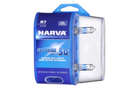 Narva H7 12V 55W 48525BL2 Sapphire Plus 50 Halogen Headlights Globes (BL2) Pack of 2 Plus Bonus