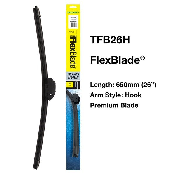 Tridon TFB26H Wiper Blade Fits Toyota Honda Hyudai Nissan Bmw Infiniti Lexus Mercedes